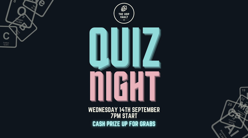 Quiz Night - 14th September