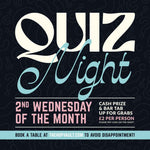 November Quiz Night - Wednesday 13th November