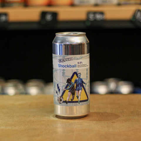 Shockball - Blue Bubblegum & Banana Ice Cream Sour